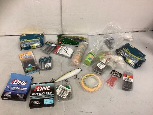 Lot of (20) MIsc Fishing Supplies, E-Commerce Return - Lot 695