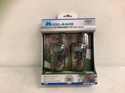 Midland X-Talker Two Way Radios, E-Comm Return - Lot 696