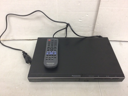 Panasonic DVD Player, Powers Up, E-Commerce Return - Lot 724