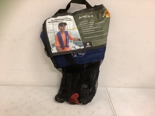 Inflatable Life Jacket, E-Commerce Return - Lot 735