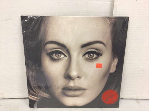 Adele Vinyl Record, New - Lot 740
