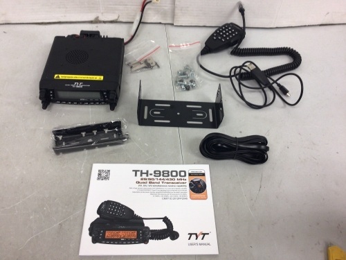 Quad Band Transceiver, Untested, Appears New, Retail $219.99 - Lot 762