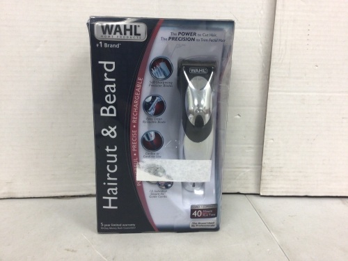 Wahl Hair/Beard Trimmer, Powers Up, Appears New - Lot 771