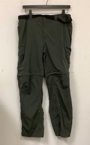 Columbia Mens Zip Off Pants, 38x32, E-Commerce Return - Lot 783
