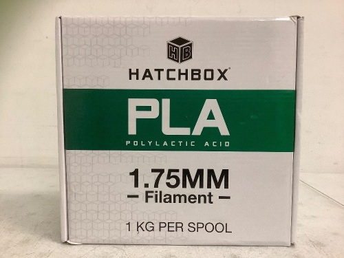 Hatchbox 3D Printer Filament, Appears New - Lot 785