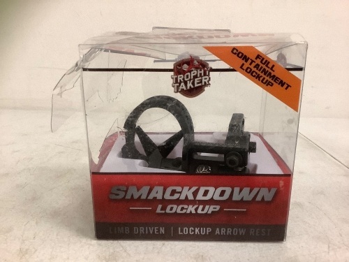 Trophy Taker Smackdown Lockup Arrow Rest, E-Commerce Return - Lot 794