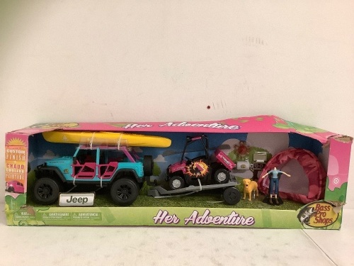 Her Adventure Jeep Toy, E-Comm Return - Lot 828