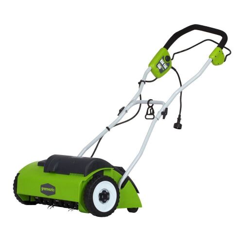 Greenworks 14-Inch 10 Amp Corded Dethatcher - Lot 103