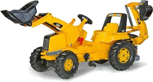 CAT Construction Pedal Tractor: Backhoe Loader - Missing Decals - Lot 327
