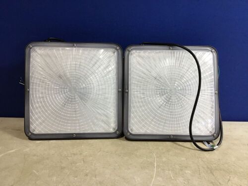 Lot of (2) 70W Commercial LED Canopy Light Fixtures - Lot 333