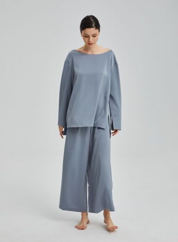 Satin Boat Neck Rayon Set - Lot 424