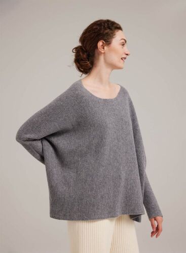 Chunky Oversized Crew Sweater - Lot 443