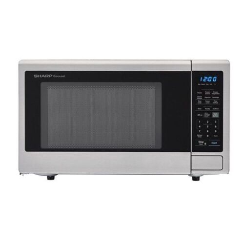 Sharp 2.2 cu. ft. 1200W Stainless Steel Countertop Microwave Oven - Lot 507