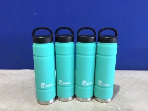 Lot of (4) bubba 24oz Trailblazer Insulated Stainless Steel Water Bottle with Wide Mouth - Lot 538