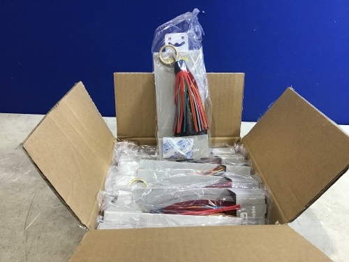 Case of (12) heyday 12" Lightning to USB-A Tassel Keychain Cables - Lot 770