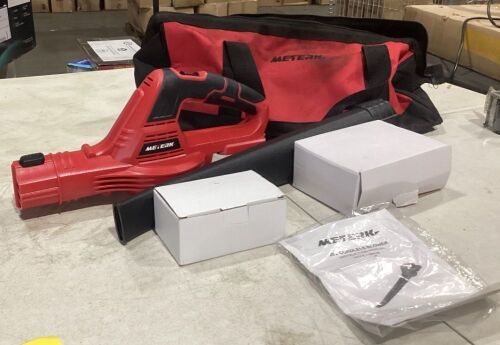 Meterk 20V Cordless Blower Kit - Bag is Dirty  - Lot 791