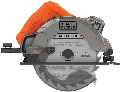 BLACK+DECKER 7-1/4-Inch Circular Saw with Laser, 13-Amp - Used - Lot 814