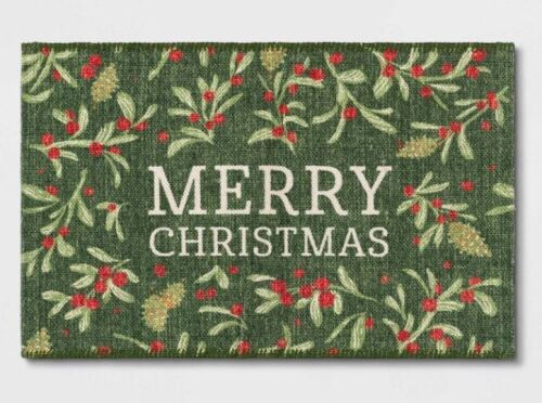 Case of (4) Threshold Merry Christmas Holiday Accent Rug, 20" x 34"  - Lot 1145