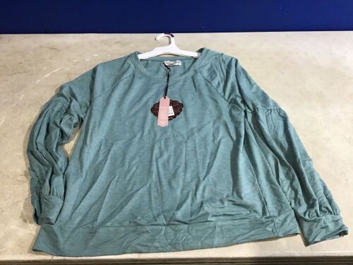 Case of (6) Knox Rose Women's Long Sleeve Blouses, XL  - Lot 1165