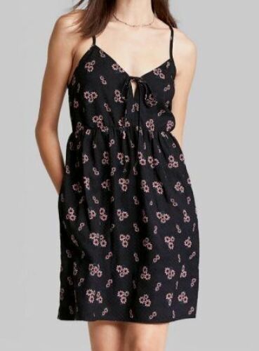 Case of (6) Wild Fable Women's Sleeveless Tie-Front Muse Dress, Small - Lot 1175