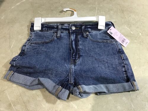 Case of (12) Wild Fable Highest Rise Denim Shorts, Size 0  - Lot 1182