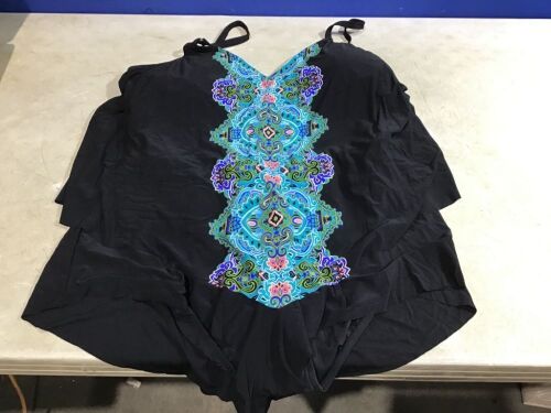 Case of (12) One Piece Swim Suits, Size 22W  - Lot 1191