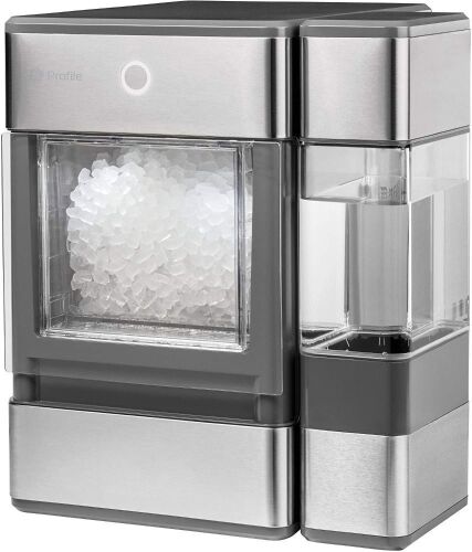 GE Profile Opal Countertop Nugget Ice Maker with Side Tank, Bluetooth Connectivity, Stainless Steel Finish, Up to 24 lbs. of Ice Per Day - Lot 73