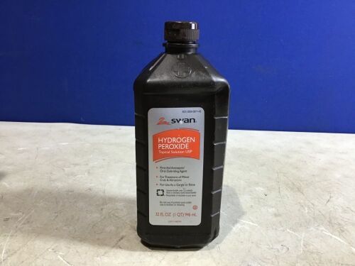 Lot of (12) Swan Hydrogen Peroxide, 32 fl oz  - Lot 160