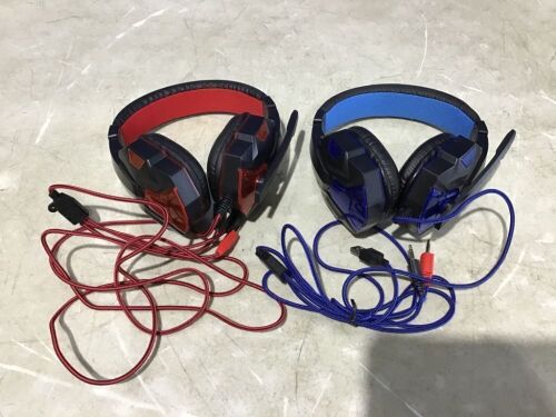 Lot of (2) Over-Ear Gaming Headphones  - Lot 349