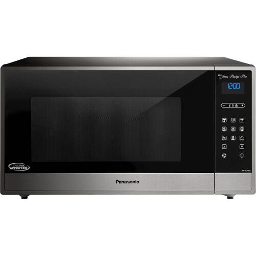 Panasonic Genius Prestige Plus 1.6 Cu. Ft. Microwave with Sensor Cooking, Stainless steel - Lot 382