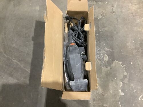 WEN 6321 7-Amp 3 in. x 21 in. Corded Belt Sander with Dust Bag  - Lot 412