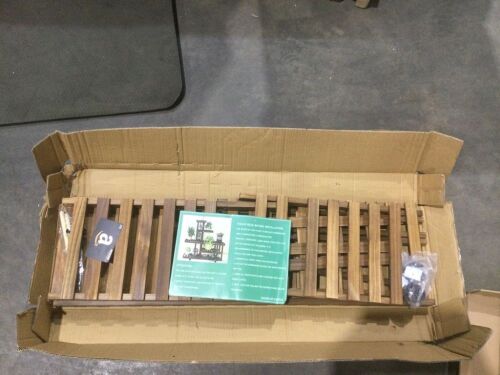 Multi-Tier Wood Plant Stand  - Lot 491