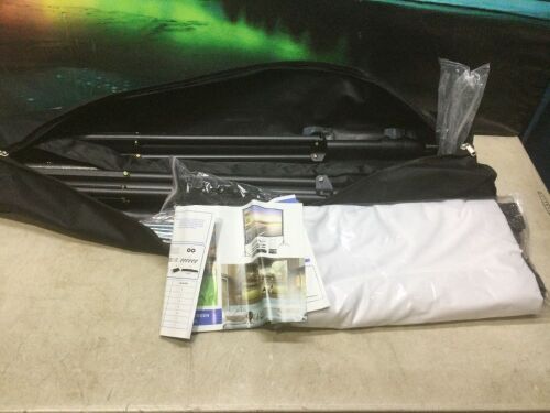 Projector Screen with Stand - Lot 496