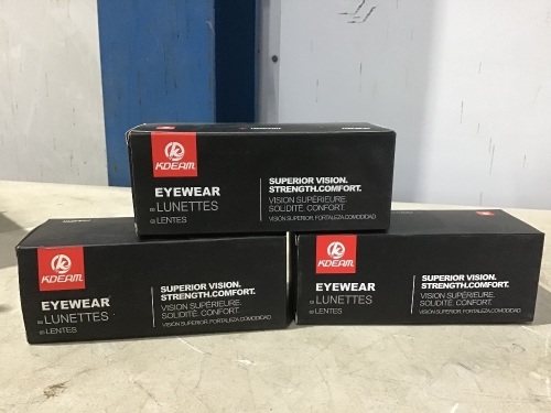 Lot of (3) KDEAM Sunglasses  - Lot 531