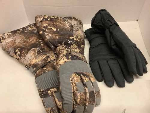 Lot of (2) Insulated Gloves, XLarge, Ecommerce Return - Lot 124