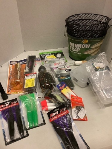 Lot of (20) Misc. Fishing Lures and Supplies, Ecommerce Return - Lot 131