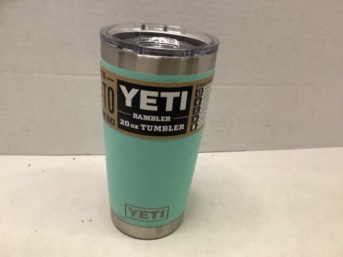 Yeti Rambler 20oz Tumbler, Lid Missing Piece, Ecommerce Return - Lot 181
