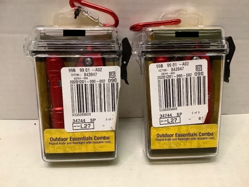 Lot of (2) Outdoor Essentials Combo, Ecommerce Return - Lot 182
