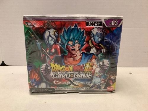 Dragonball Z Super Card Game, Cross Worlds, Appears New - Lot 215