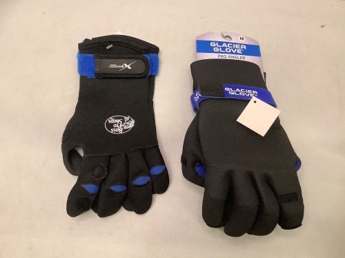 Lot of (2) Neoprene Gloves, Medium, Ecommerce Return - Lot 225