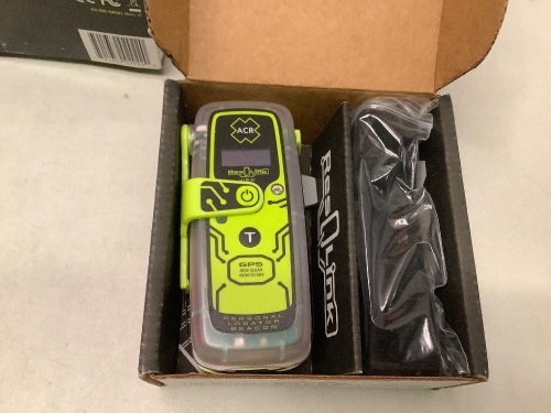 ResQLink View GPS Enabled Personal Locator Beacon, Powers On, Ecommerce Return - Lot 235