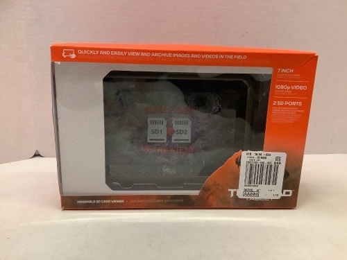 Trailpad Handheld SD Card Viewer, No SD Card or Batteries, Ecommerce Return - Lot 239
