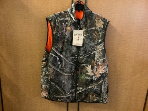 Red Head Reversible Blaze Vest, Men's Xlarge, Appears New - Lot 341