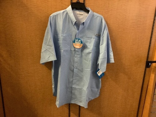 Columbia Tamiami II  Short Sleeve Shirt, XL, Appears New - Lot 366