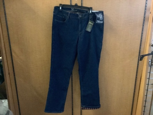 Natural Reflections Women's Jeans, 16, Appears New - Lot 430