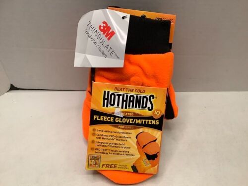 Hot Hands Fleece Glove/Mittens, Appears New - Lot 492