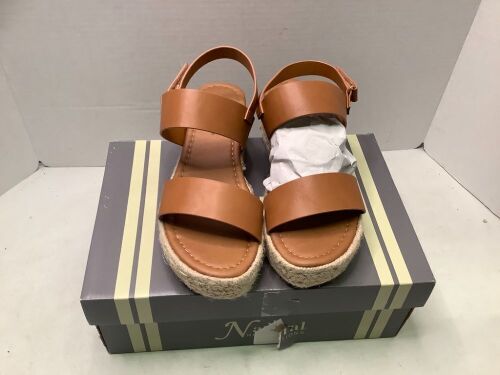 Natural Reflections Women's Sandals, 7, Ecommerce Return - Lot 496