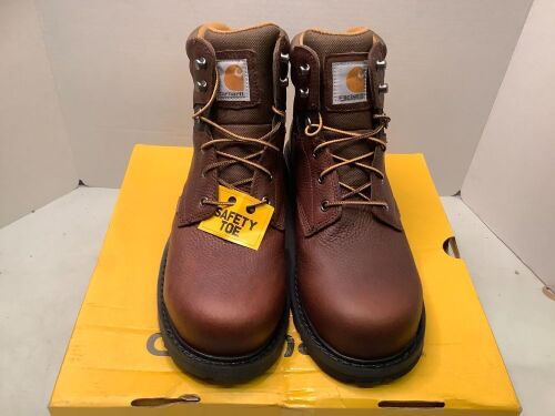 Carhartt 6 Inch Waterproof Work Boot, Men's 10, Appears New - Lot 497
