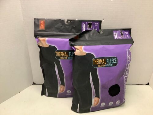 Lot of (2) Women's Thermal, Large, Appears New - Lot 524