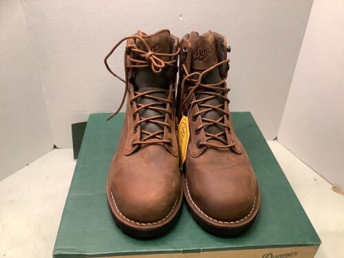 Danner Workman 6" Brown Boots, Men's 11, Ecommerce Return - Lot 539